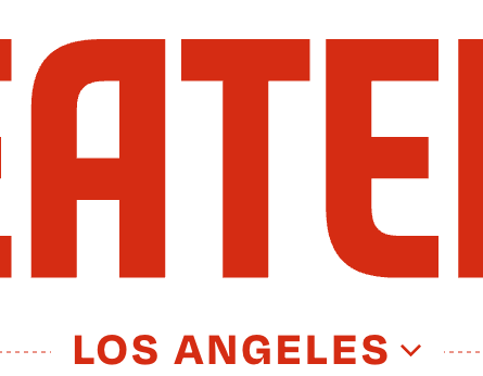 An image showing the word &ldquo;EATER&rdquo; in bold red letters with &ldquo;LOS ANGELES&rdquo; beneath it.